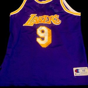 NBA Nick Van Excel Lakers Jersey